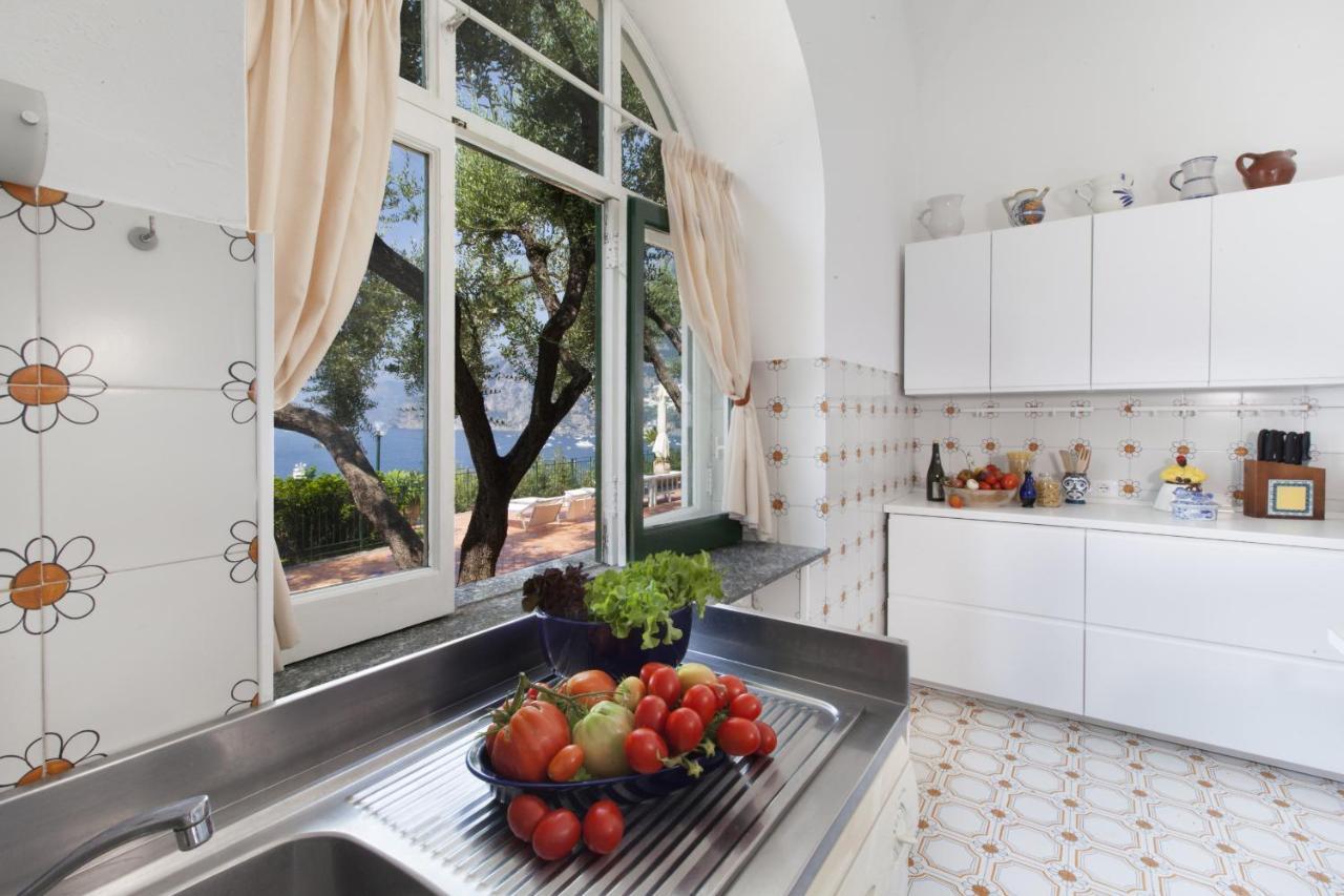 Amore Rentals - Villa Lo Scoglio Positano Eksteriør billede